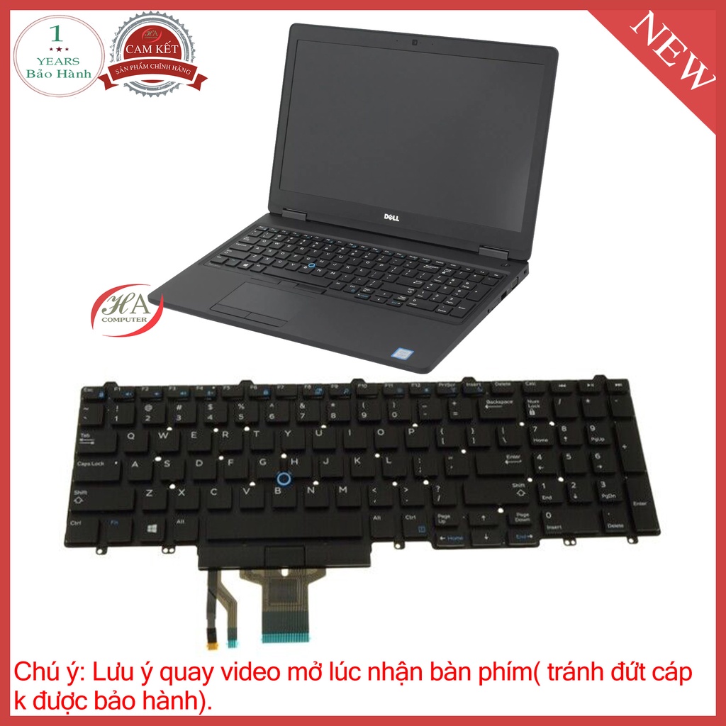 Bàn phím dell Precision 3520