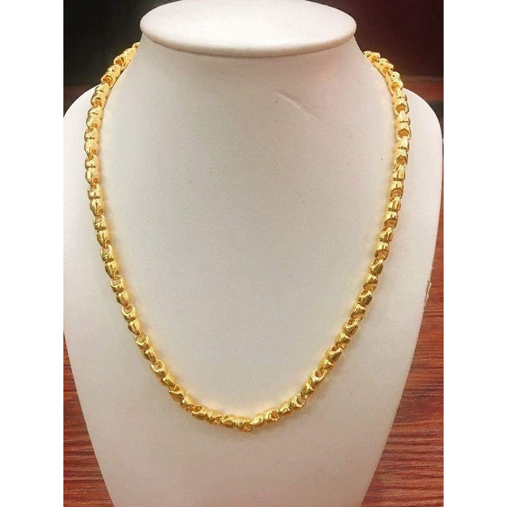 Dây Chuyền Đeo Cổ Nam Mạ Vàng 18K + TẶNG LÁ BỒ ĐỀ MAY MẮN TÀI LỘC ĐỂ VÍ ĐIỆN THOẠI