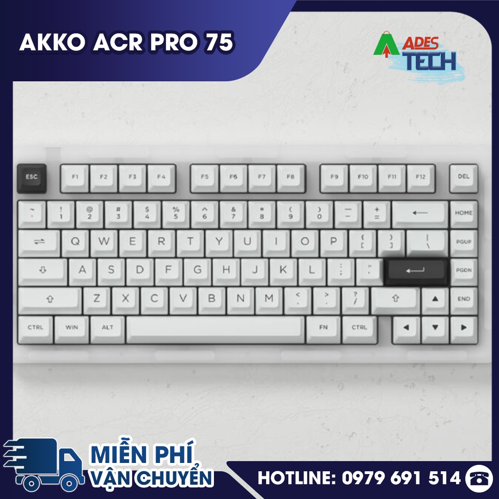 Bàn phím cơ AKKO ACR Pro 75  - Bảo hành 1 năm