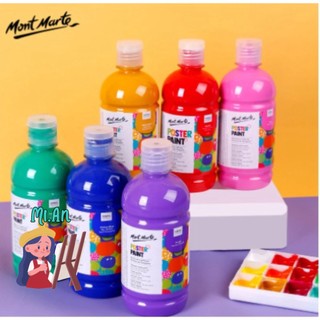Màu poster paint mont marte 500ml, mont marte poster paint 500ml - màu vẽ
