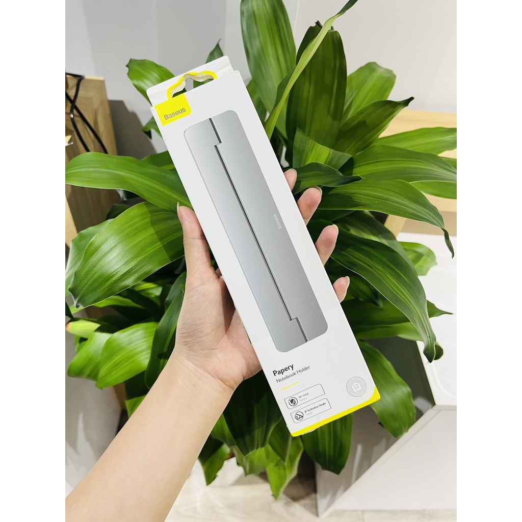 Đế tản nhiệt dạng xếp, siêu mỏng Baseus Papery Notebook Holder dùng cho cho Macbook/ Laptop