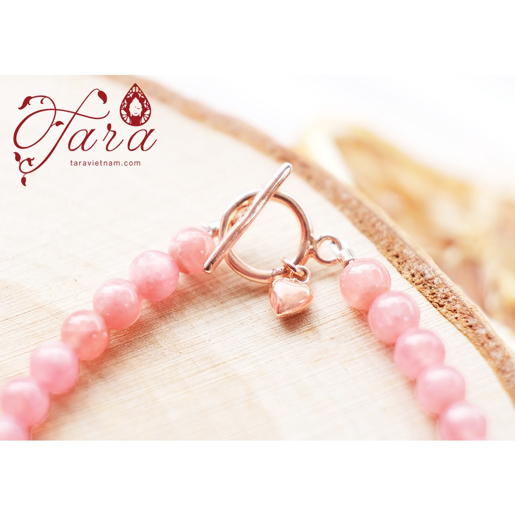 Vòng tay Tara Gems - Vòng Đào hoa - Ưu linh sakura tình duyên, may mắn tốt cho phái nữ