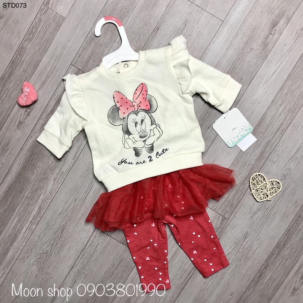 STD073 SET BỘ MICKEY QUẦN LIỀN VÁY