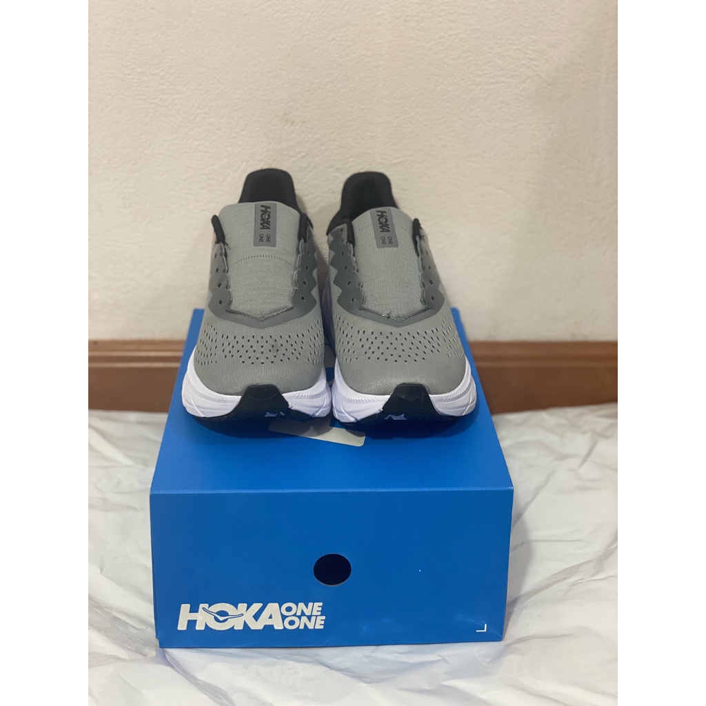 Giày Thể Thao HOKA Màu Xám Xanh  Giay Chạy Bộ Dành Cho Cả Nam Và Nữ