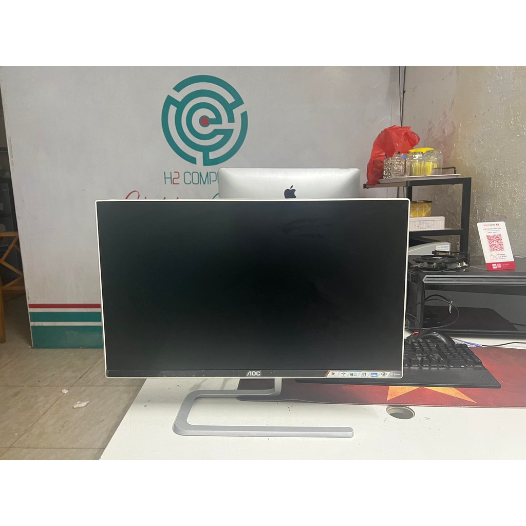 Mần hình máy tính cũ Aoc I2481FXH LCD Style Line 23.8´´ Full HD IPS CŨ