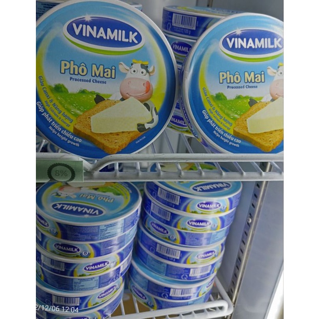 Phô mai Vinamilk Hộp 120g Giàu Canxi & Năng Lượng.