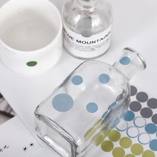 set 4 tờ sticker tròn dot deco dễ thương