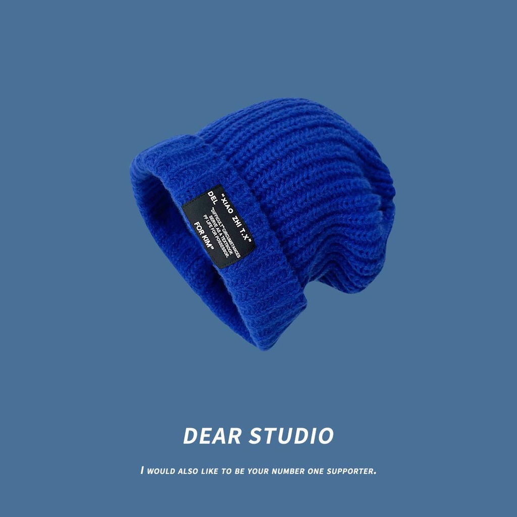 [Hàng Có Sẵn] Mũ Len Cotton Che Tai Giữ Ấm Mùa Thu Đông Phong Cách Retro Nhật Bản Dễ Phối Đồ