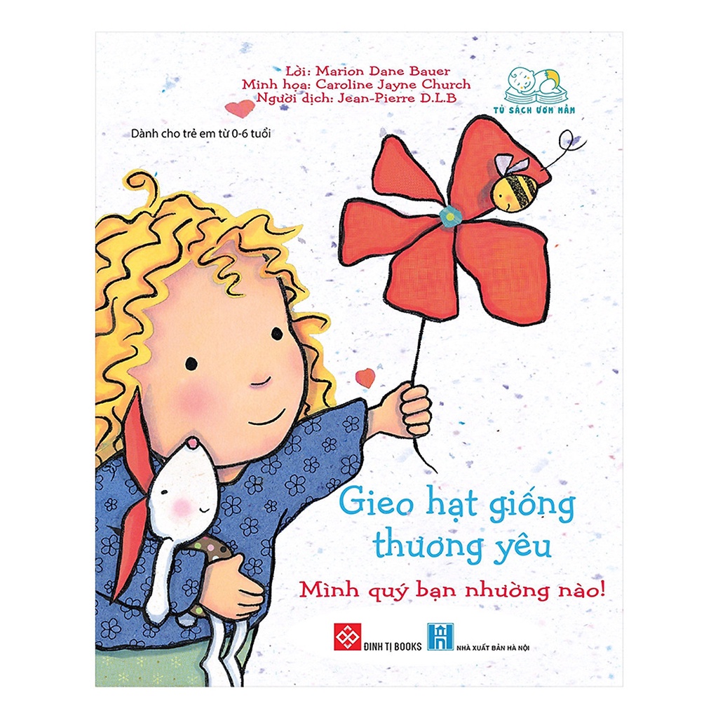 Sách - Gieo Hạt Giống Thương Yêu - Bộ 8 cuốn cho bé 0-6 tuổi