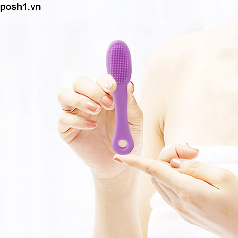 💌Bàn chải mũi silicon Rửa mặt Làm sạch lỗ chân lông Mụn đầu đen