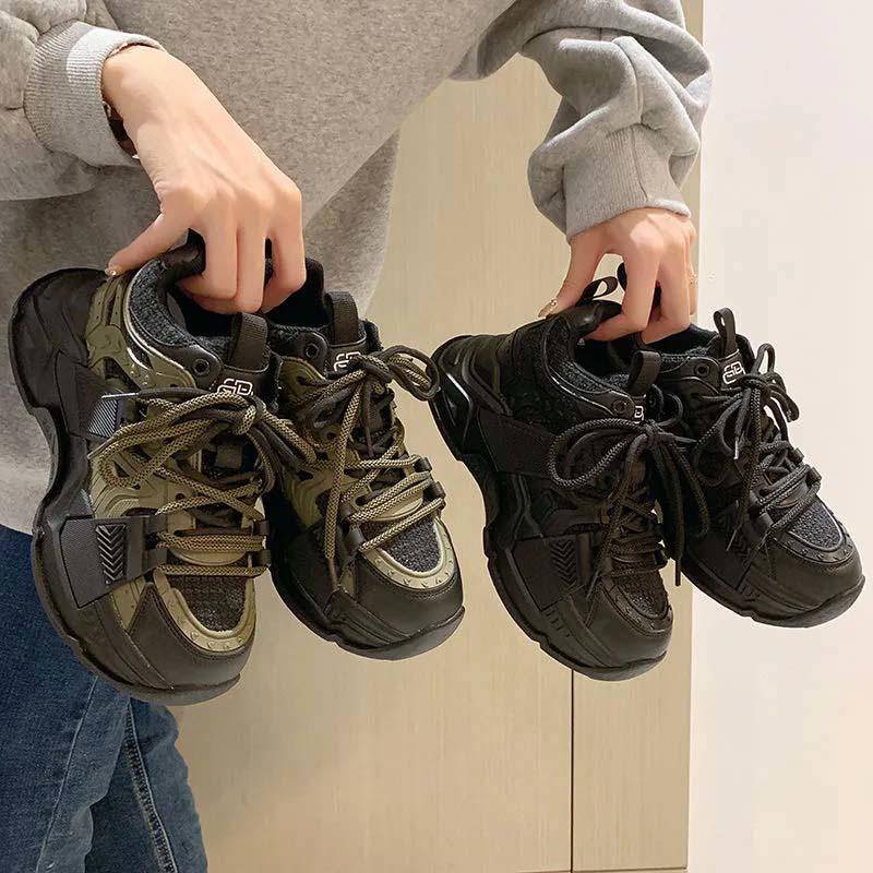 Oeggeo Giày Thể Thao Đế Dày Thời Trang Năng Động Dành Cho Nữ