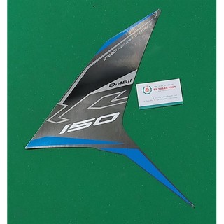 Tem bửng ex 150 led 2019 rc đen nhám trước bên phải
