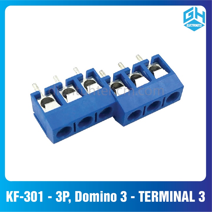 Đầu Nối KF-301 - 3P, Domino 3 - TERMINAL 3