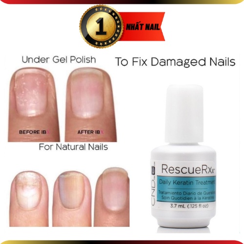 Dưỡng phục hồi móng tay chân nail , Chai dưỡng móng tay yếu gãy CND chính hãng nhập khẩu mỹ