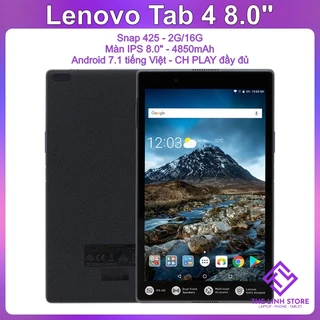 Máy tính bảng Lenovo Tab 4 8.0 inch 8X04F - Có tiếng Việt CH PLAY đầy đủ