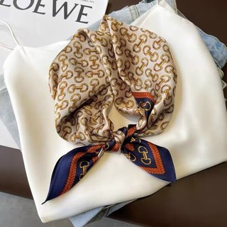 Khăn lụa quàng cổ , thắt nơ cách điệu lụa cao cấp Bống Chic