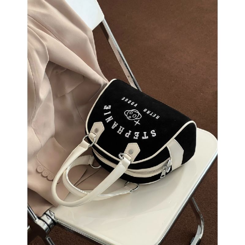 Túi Đeo Chéo Xách Tay Nữ, Phong Cách Retro Kiểu Thời Trang Phương Tay Cao Cấp Dành Cho Nữ