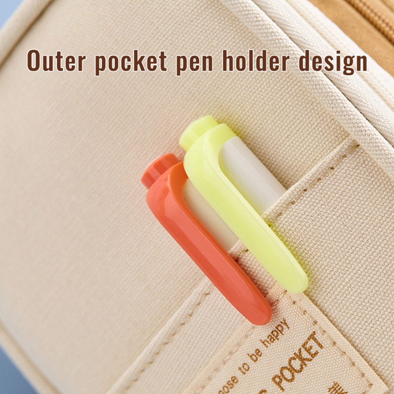 Túi Đựng Bút Đánh Dấu Để Bàn Sức Chứa Lớn Có Thể Mở Rộng
