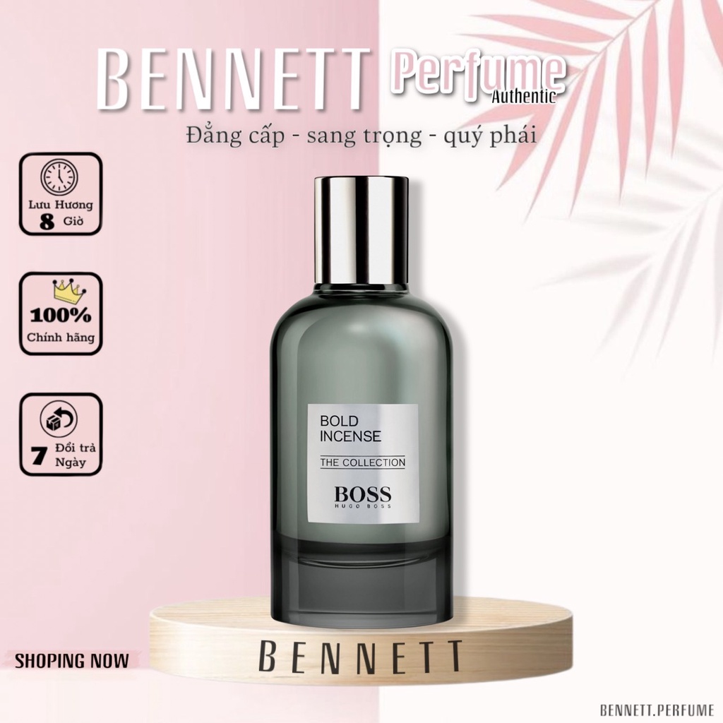 - 𝐁𝐄𝐍𝐍𝐄𝐓𝐓 - Nước Hoa  HUGO BOSS - Bold Incense EDP