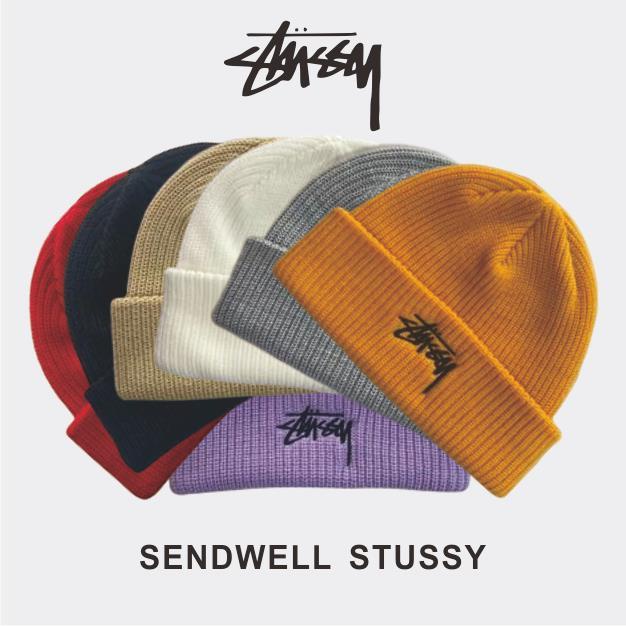 Mũ Len Stussy Thời Trang Thu Đông 2022 Phong Cách Mới Bảo Vệ Tai Dễ Phối Đồ