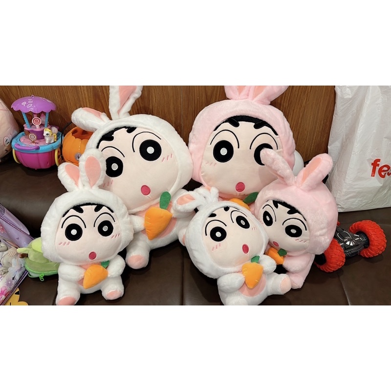 Gấu bông shin cosplay thỏ carot