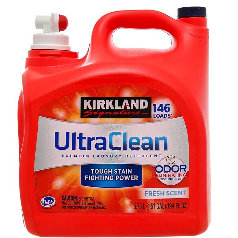 Viên giặt xả kháng khuẩn Ultra Clean - Kirkland Signature Ultra Clean 152 viên