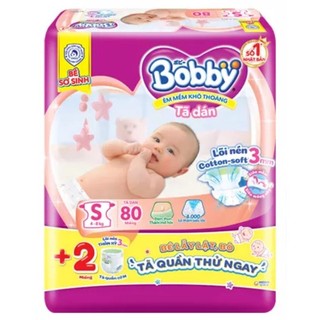 [Thêm miếng] Tã dán Bobby XS72/ S56/ S80