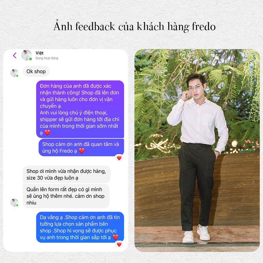 Quần Kaki Nam Ống Suông Cao Cấp Dáng Suông Vải Đẹp Công Sở FREDO Menswear