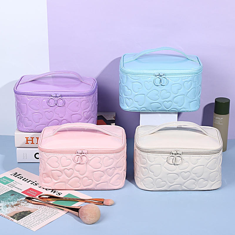 Túi Đựng Mỹ Phẩm Sức Chứa Lớn Phong Cách Hàn Quốc