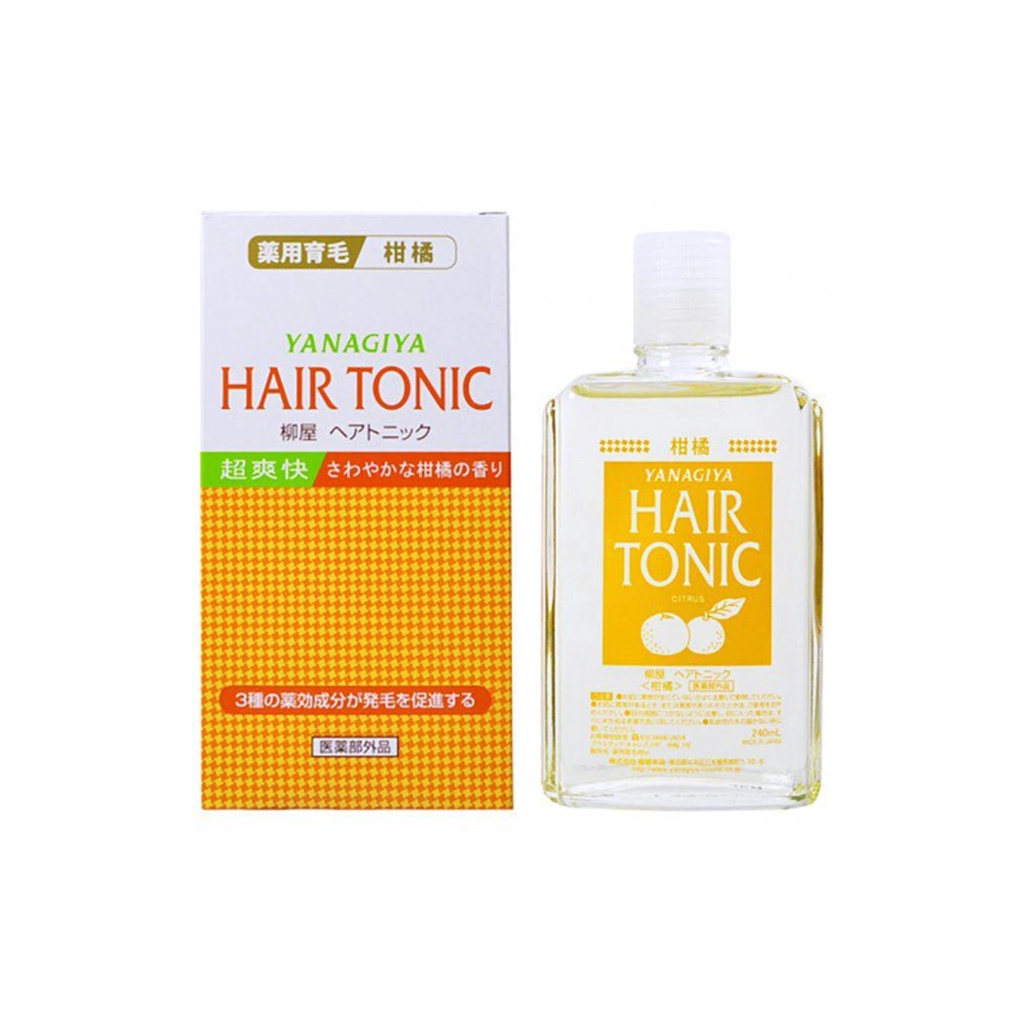 Tinh dầu bưởi giảm rụng tóc Yanagiya Hair Tonic Nhật Bản 240ml