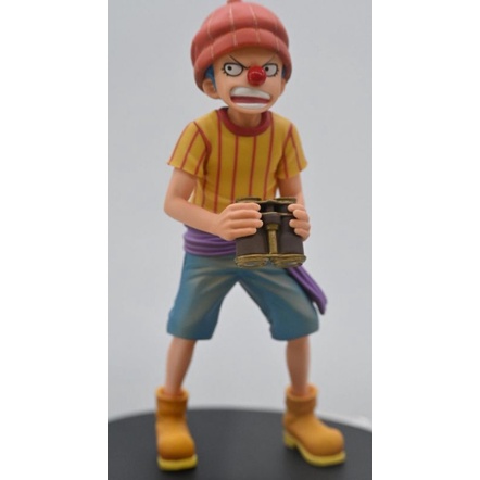 Mô hình One Piece - Shanks tóc đỏ và Hề Buggy DXF chính hãng
