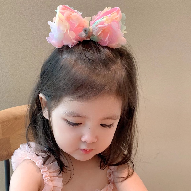 Set 3 Kẹp Tóc Nơ Xinh Xắn Dành Cho Bé Gái