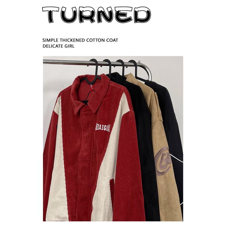 Áo Khoác Bóng Chày Dài Tay Phối Màu Tương Phản Phong Cách Đường Phố Mỹ Mùa Thu Cho Nữ