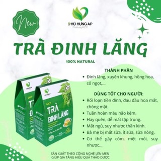Trà đinh lăng kem home mart - trà đinh lăng túi lọc