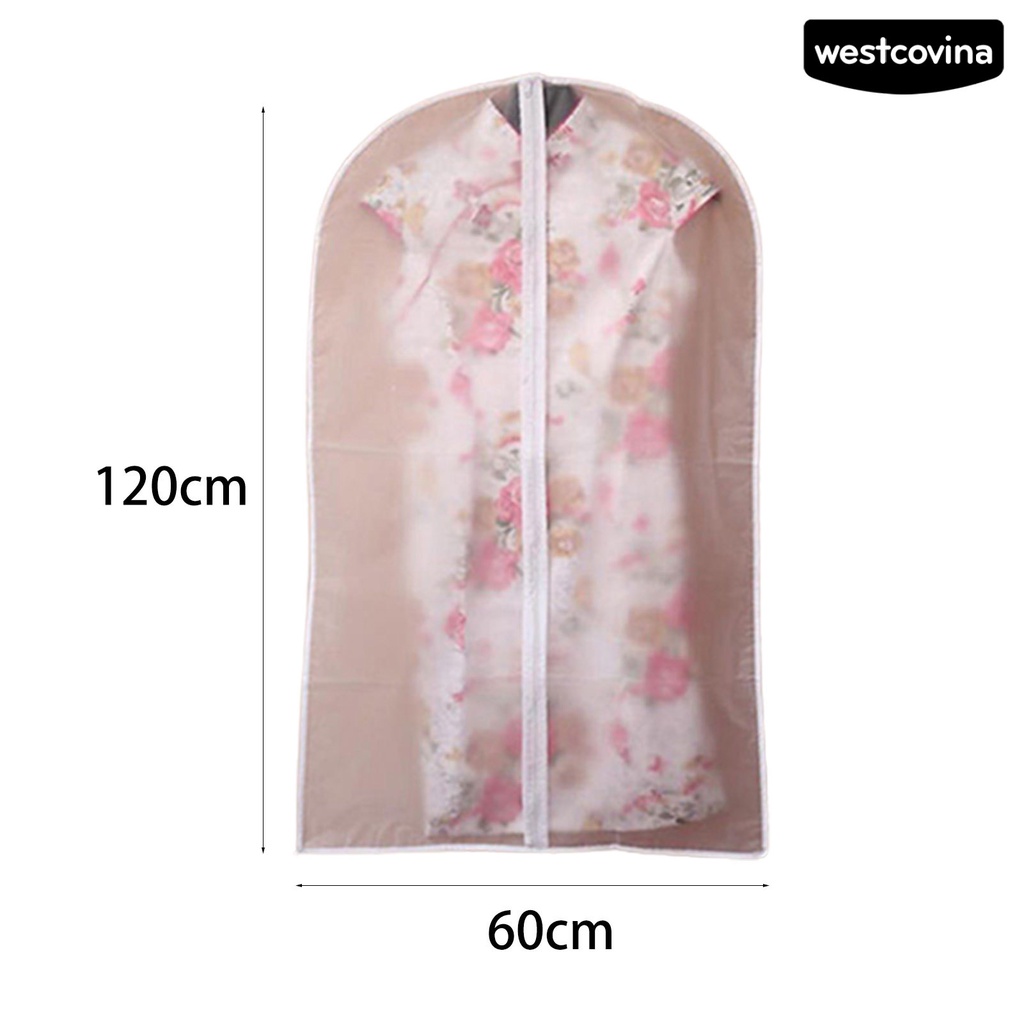 [WEST]⚘Túi Bọc Áo Khoác Chống Bụi Có Thể Gấp Gọn Tiện Dụng Cho Gia Đình