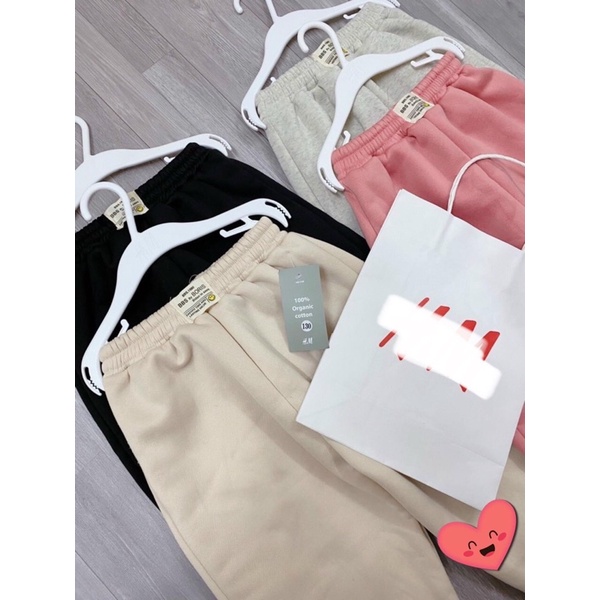 SET 4 QUẦN NỈ BÔNG ĐÁP LOGO BG