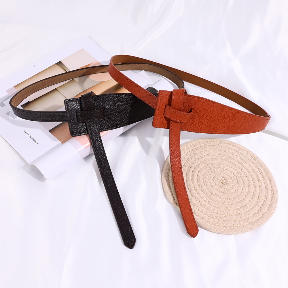 Thắt Lưng Da PU Mềm Thiết Kế Đơn Giản Thời Trang Chất Lượng Cao