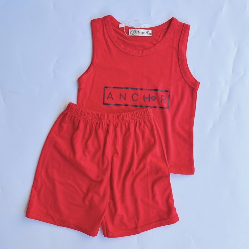 Bộ Ba Lỗ Mimiri , Vải Thun Lạnh Thoáng Mát Thiết Kế Mới  Cho Bé Trai, Bé Gái