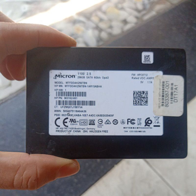 Ổ cứng ssd đã sử dụng