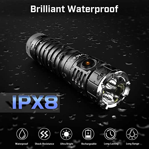 Wurkkos TS21 Đèn pin LED USB C 2.0 21700 3 SST20 tiện dụng