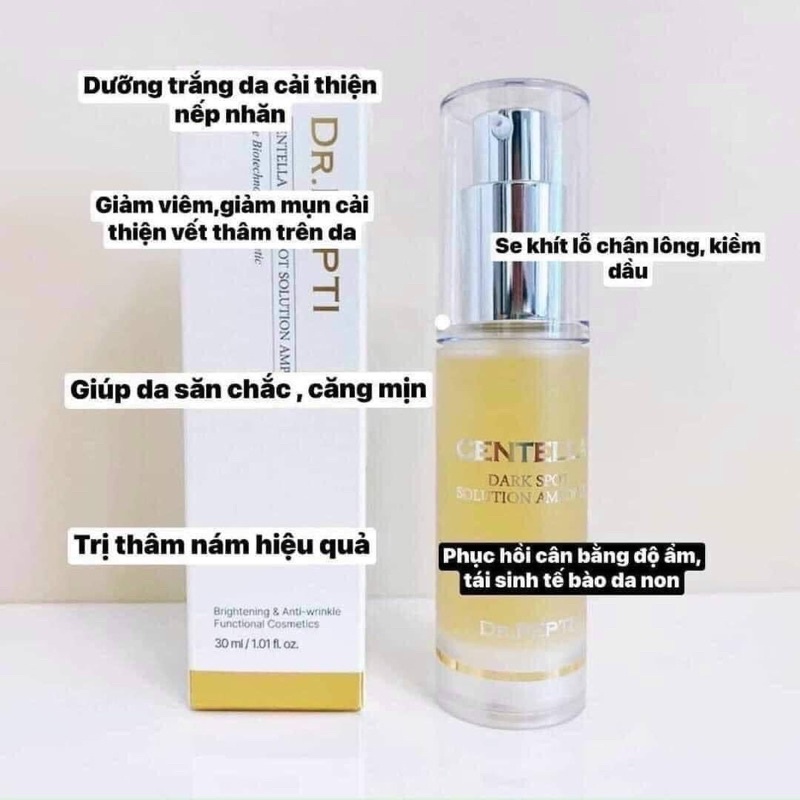 Tinh Chất Dướng Trắng Da Dr. Peptit Centella