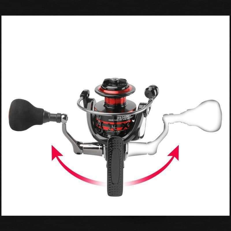 Máy Câu Cá Kim Loại DEUKIO FS size 2000 đến 7000, Máy Câu Sông, Hồ,...Chất Lượng