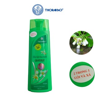 Dầu gội, dầu xả bưởi Thorakao grapefruit  400ml kết hợp xả và gội giúp ngăn rụng tóc