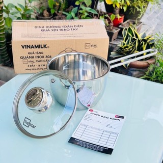 Quánh inox fivestar 16cm