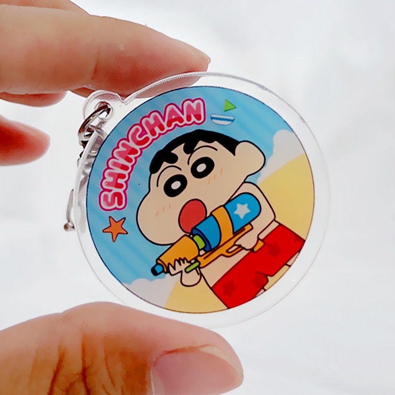 Móc khoá hoạt hình Shin cậu bé bút chì