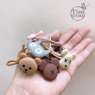 Dây cột tóc set 5 sợi dễ thương nhiều mẫu TIMSTORE phụ kiện thời trang phong cách hàn quốc