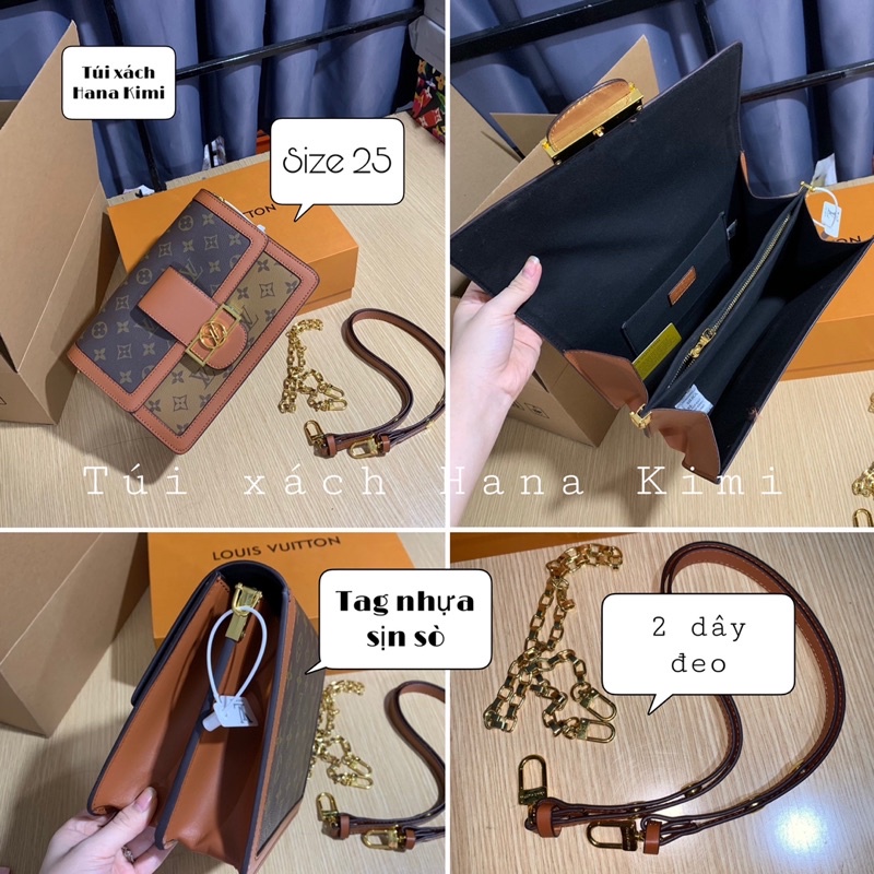 Túi kẹp nách / đeo chéo nữ Dauphine size 25