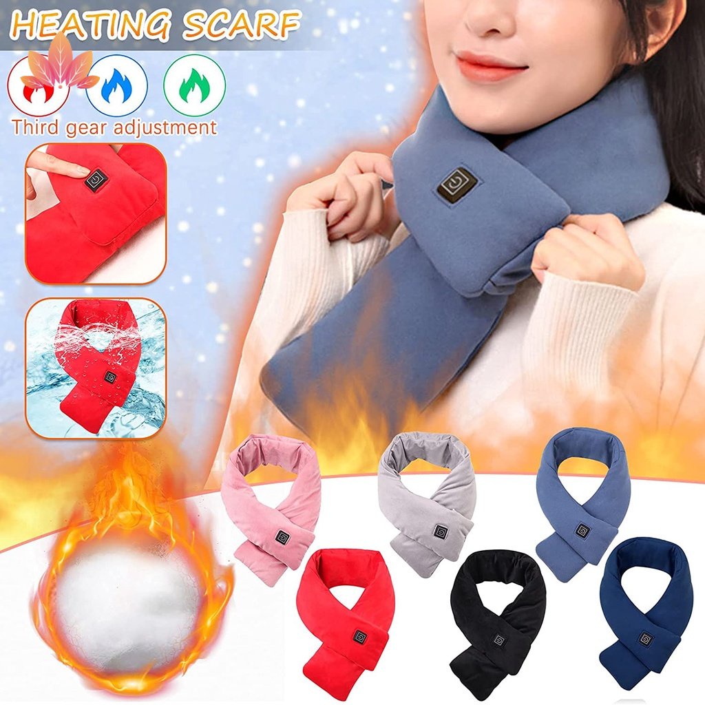 Khăn Choàng Cổ Sưởi Ấm Bằng Điện USB Có Thể Điều Chỉnh Cho Unisex JP5