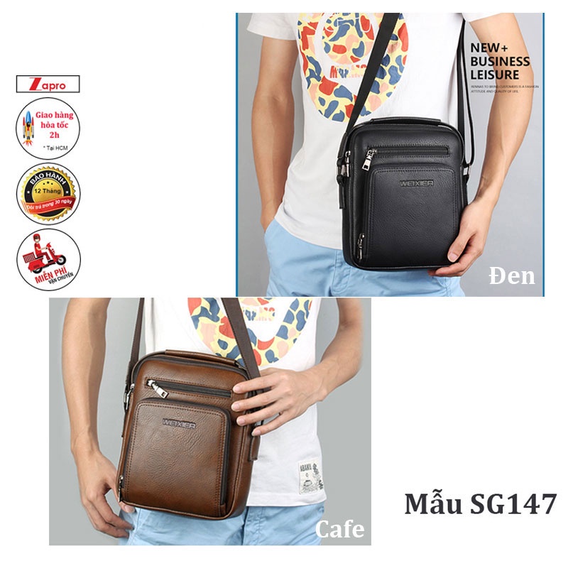 Túi Đeo Vai Nam Thời Trang Phong Cách Túi Đeo Chéo Nam Da Cao Cấp