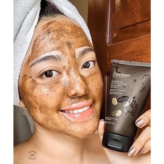 Tẩy da chết cà phê da mặt cocoon 150ml
